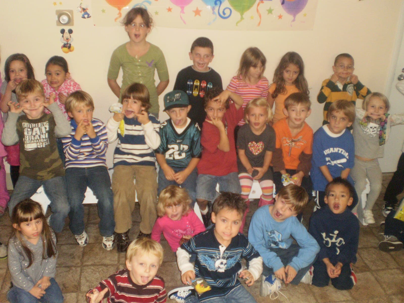 Birthday party atmosphere at The Smile Factory