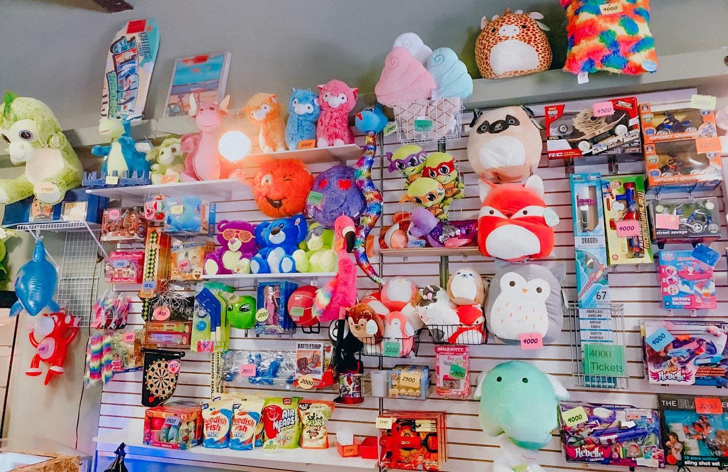 Arcade atmosphere at The Smile Factory
